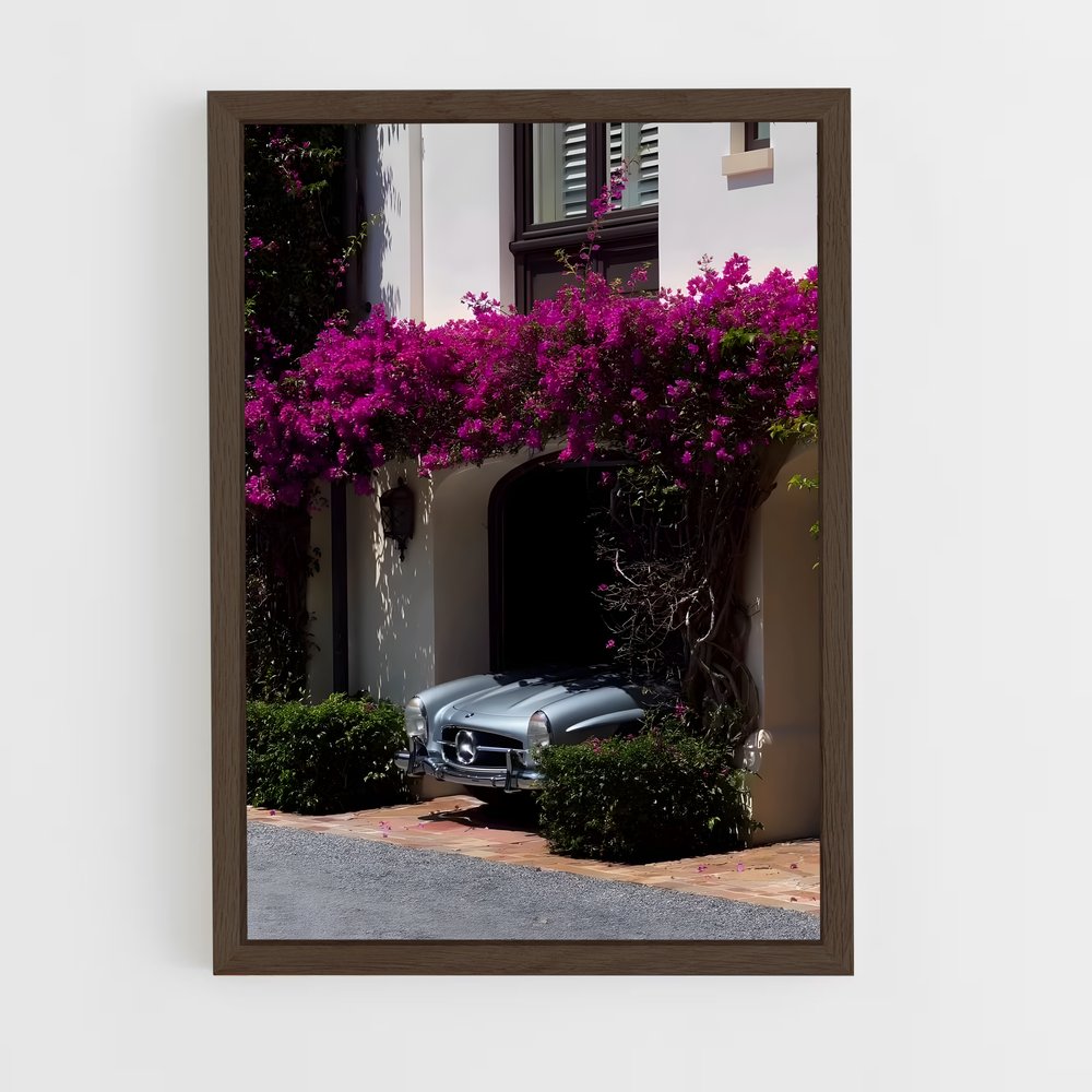 Poster La Route Étoilée – affiche Mercedes (vue 5)